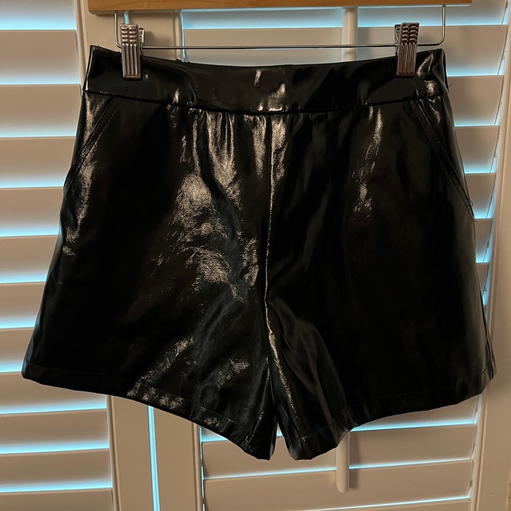 Buddy Love Vince Vegan Leather Shorts